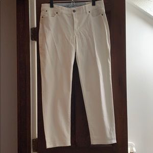 Talbots white jeans
